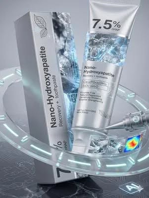Holydeer Recovery Toothpaste | 7.5% Nano-Hydroxyapatite For Enamel Repair & Whitening - 120Gram
