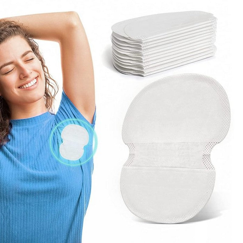 10 Pcs Breathable Sweat Pads For Women Comfortable Disposable Underarm Pads For Sweat Protection And Daily Freshness