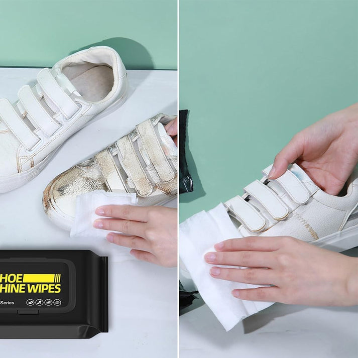 Disposable Shoe Cleaning Wipes (50 Wipes In 1 Packet)
