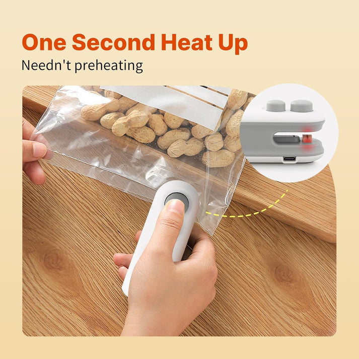 Heat Sealing Machine 2-in-1 Cutter & Sealer
