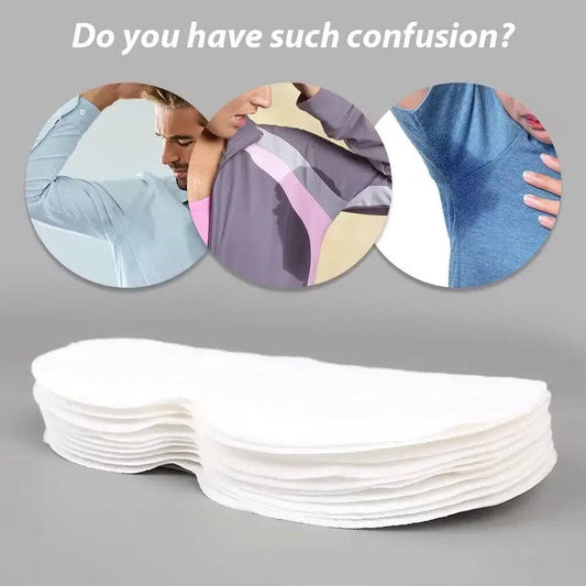 10 Pcs Breathable Sweat Pads For Men Comfortable Disposable Underarm Pads For Sweat Protection And Daily Freshness