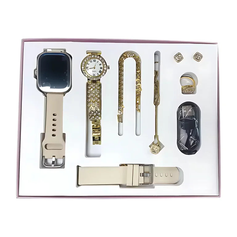A58 Plus 6 in 1 - Smartwatch For Women | Best Quality Smart Watch For Girls