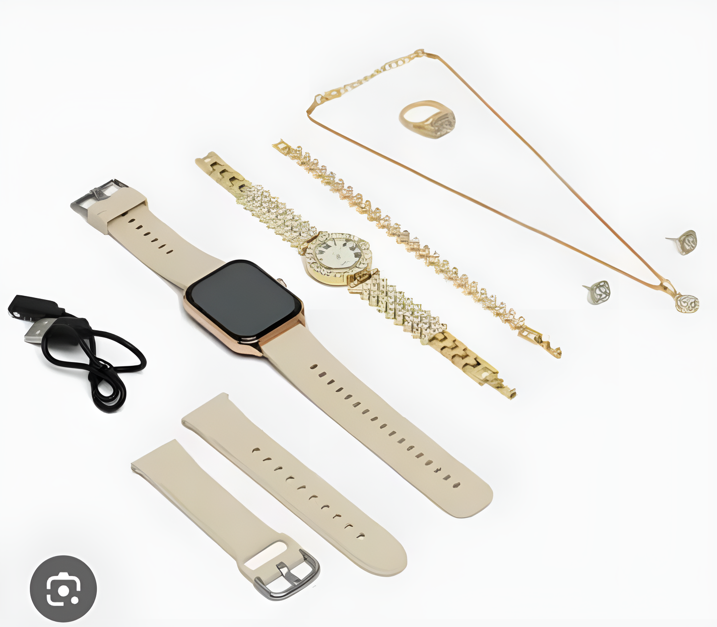 A58 Plus 6 in 1 - Smartwatch For Women | Best Quality Smart Watch For Girls