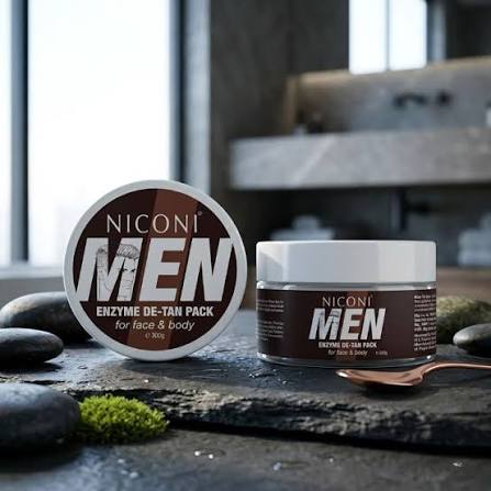 Niconi Men Enzyme De-Tan Cream | Tan Remova