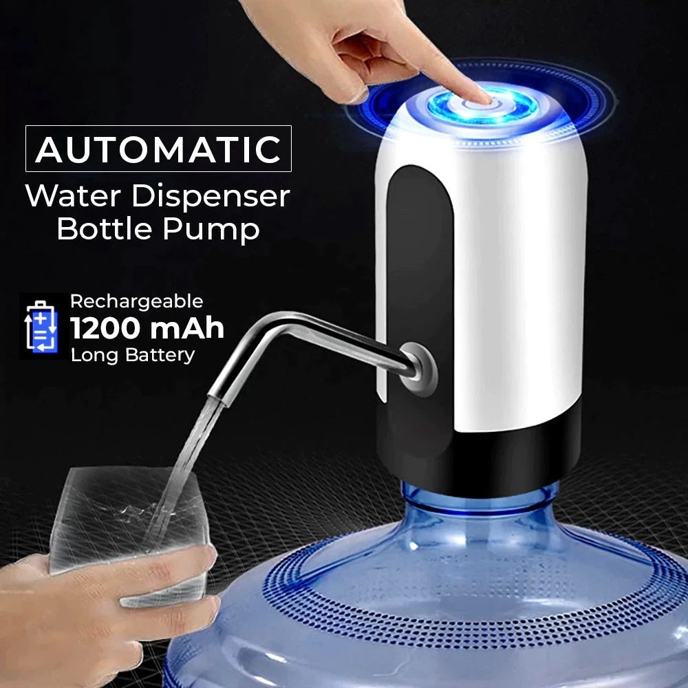 USB Rechargeable Automatic Water Bottle Pump
